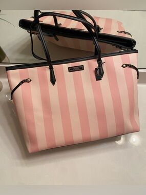 Victoria's Secret Iconic Striped Tote